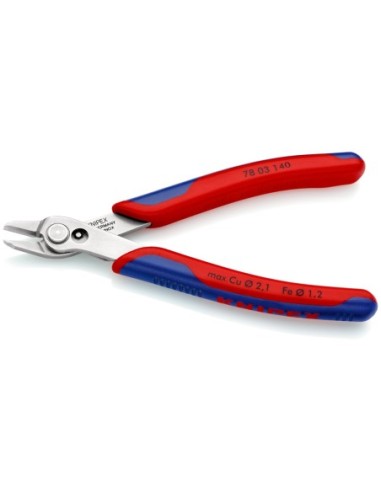 KNIPEX ELECTRONIC SUPER KNIPS XL 140MM. FILO SIN BISEL 78 03 140