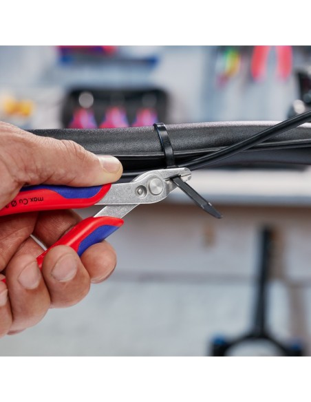 KNIPEX ELECTRONIC SUPER KNIPS XL 140MM. FILO SIN BISEL 78 03 140