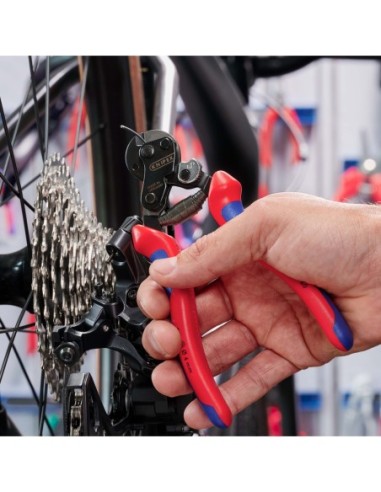 KNIPEX CORTACABLES PARA CABLE TRENZADO 160MM. Ø 6.0 9562160