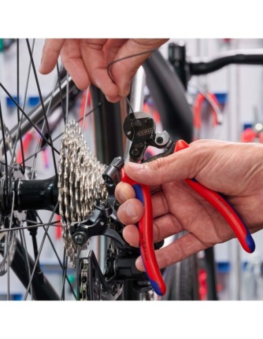 KNIPEX CORTACABLES PARA CABLE TRENZADO 160MM. Ø 6.0 9562160