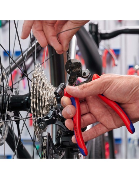 KNIPEX CORTACABLES PARA CABLE TRENZADO 160MM. Ø 6.0 9562160