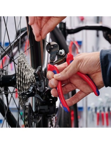 KNIPEX CORTACABLES PARA CABLE TRENZADO 160MM. Ø 6.0 9562160