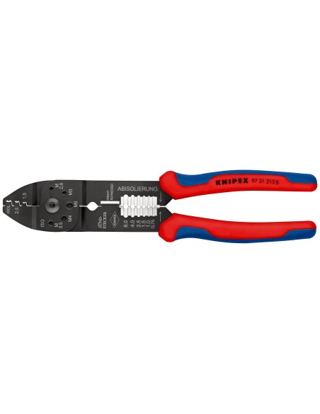 KNIPEX ALICATE ENTALLAR TERMINALES 9721215B