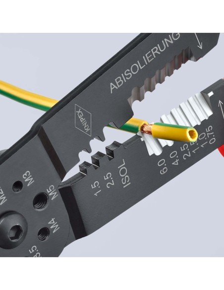 KNIPEX ALICATE ENTALLAR TERMINALES 9722240