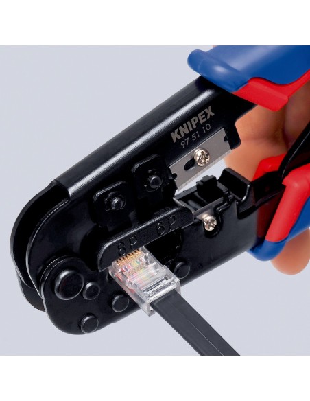 KNIPEX ALICATE CRIMPAR RJ45 190mm.