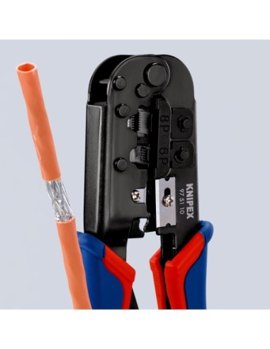 KNIPEX ALICATE CRIMPAR RJ45 190mm.