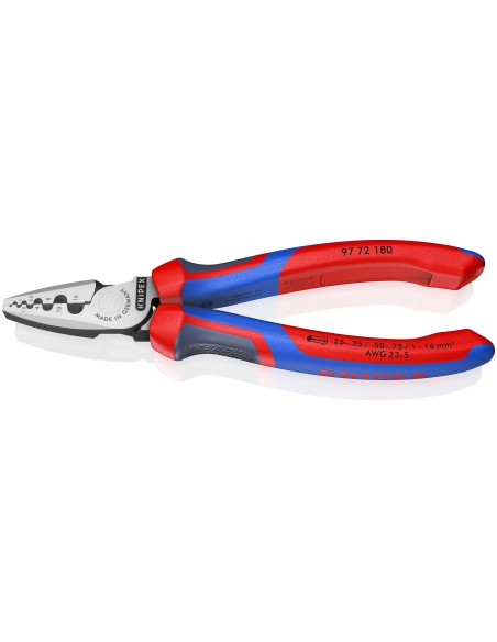 KNIPEX ALICATE CRIMP 9772 180MM.