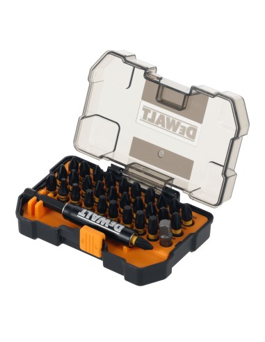 DEWALT JUEGO PUNTAS + ADAPTADOR 32 pz. DT70900T-QZ