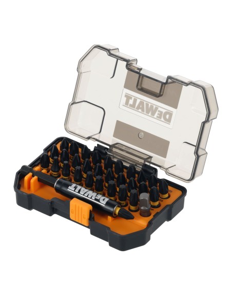 DEWALT JUEGO PUNTAS + ADAPTADOR 32 pz. DT70900T-QZ