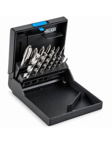 VOLKEL P.K.35 ESTUCHE DE MACHOS MAQUINA Forma B DIN 371/376 (14 PZ)