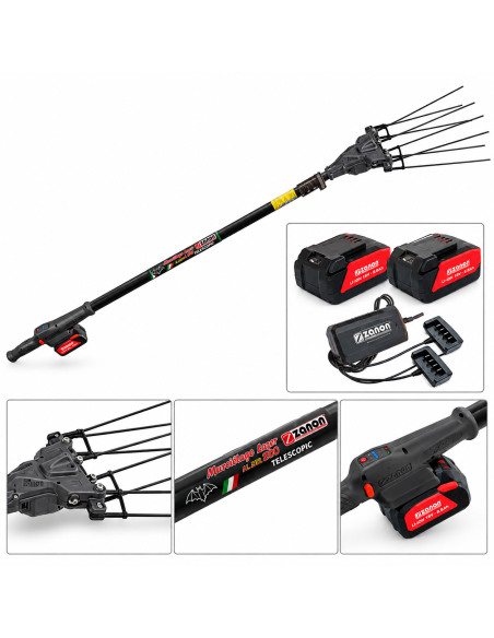 ZANON VAREADORA MURCIELAGO LAZER AL 200 2BAT. 8,8Ah 170-250cm