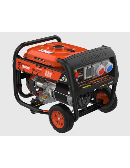 GENERGY GENERADOR GASOLINA 8000W-400V. Modelo ANCARES Arranque eléctrico