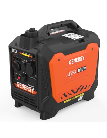 GENERGY GENERADOR 1100W-230V INVERTER ARRANQUE MANUAL MODELO IBIZA