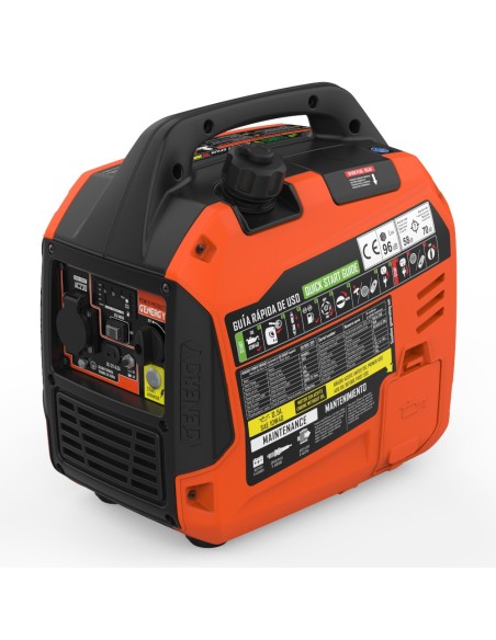 GENERGY GENERADOR 2900W-230V INVERTER ARRANQUE ELÉCTRICO CONTROL REMOTO MODELO MENORCA RC