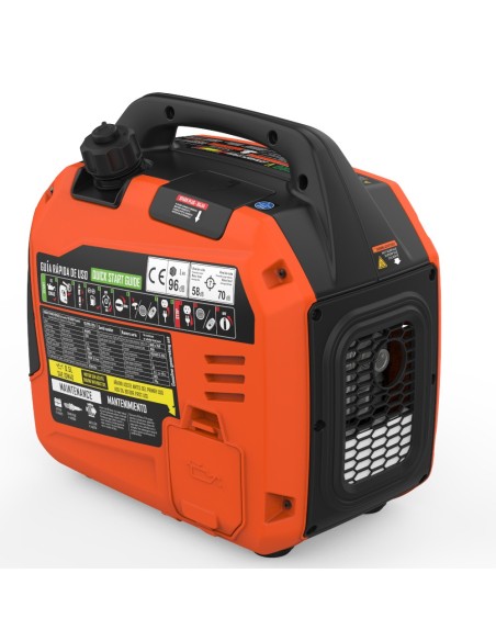 GENERGY GENERADOR 2900W-230V INVERTER ARRANQUE ELÉCTRICO CONTROL REMOTO MODELO MENORCA RC