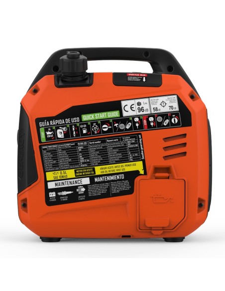 GENERGY GENERADOR 2900W-230V INVERTER ARRANQUE ELÉCTRICO CONTROL REMOTO MODELO MENORCA RC
