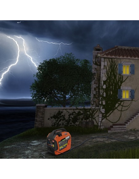 GENERGY GENERADOR 2900W-230V INVERTER ARRANQUE ELÉCTRICO CONTROL REMOTO MODELO MENORCA RC