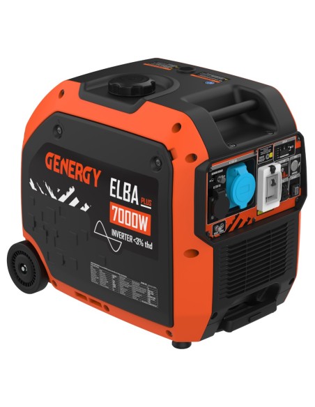 GENERGY GENERADOR 5500W-230V INVERTER ARRANQUE ELÉCTRICO CONTROL REMOTO MODELO ELBA PLUS RC