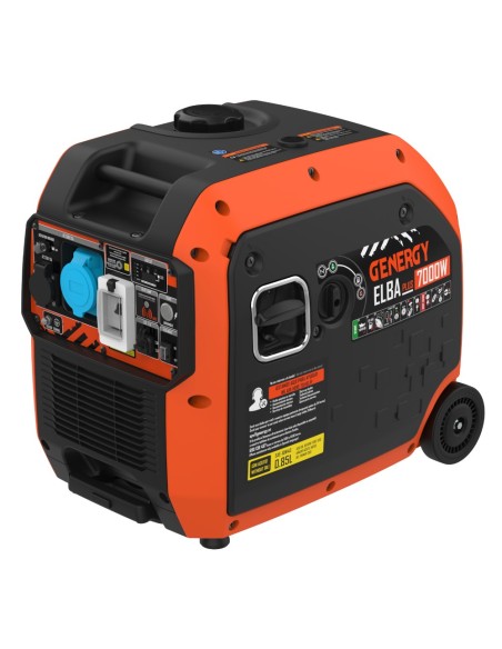 GENERGY GENERADOR 5500W-230V INVERTER ARRANQUE ELÉCTRICO CONTROL REMOTO MODELO ELBA PLUS RC