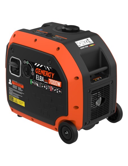 GENERGY GENERADOR 5500W-230V INVERTER ARRANQUE ELÉCTRICO CONTROL REMOTO MODELO ELBA PLUS RC