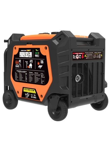 GENERGY GENERADOR 10500W-230V INVERTER ARRANQUE AUTOMÁTICO CONTROL REMOTO MODELO JAVA RC-SOL-ATS