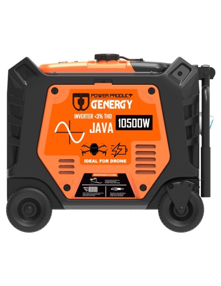 GENERGY GENERADOR 10500W-230V INVERTER ARRANQUE AUTOMÁTICO CONTROL REMOTO MODELO JAVA RC-SOL-ATS