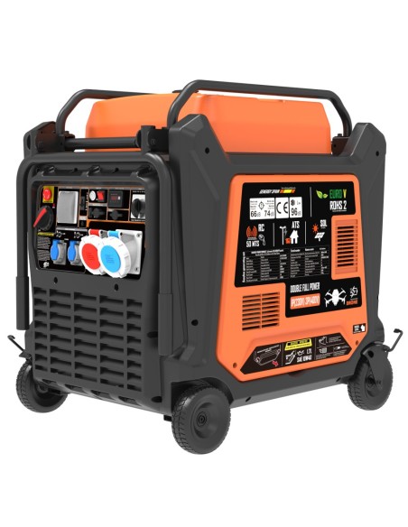 GENERGY GENERADOR 13KW INVERTER TRIFÁSICO ARRANQUE AUTOMÁTICO CONTROL REMOTO MODELO BALI RC-SOL-ATS