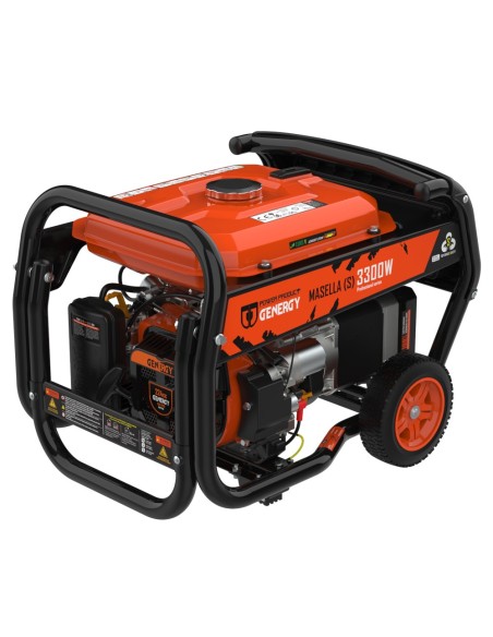GENERGY GENERADOR 3300W-230V GASOLINA ARRANQUE ELÉCTRICO MODELO MASELLA-S