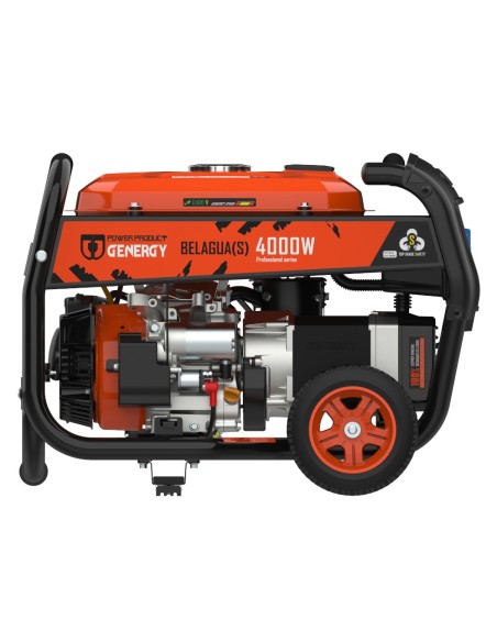 GENERGY GENERADOR 4000W-230V GASOLINA ARRANQUE ELÉCTRICO MODELO BELAGUA-S