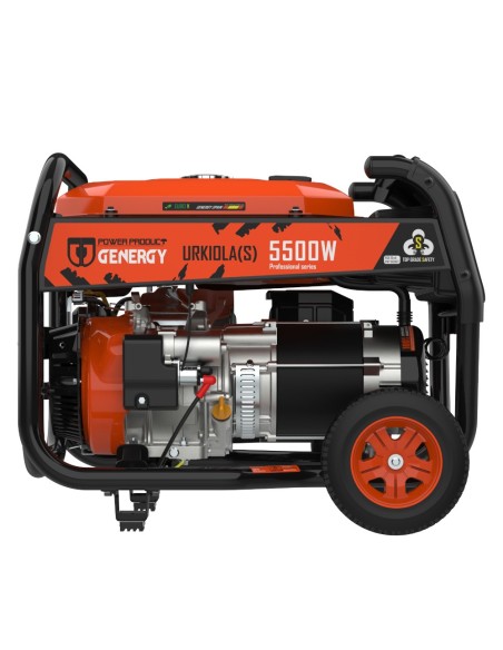 GENERGY GENERADOR 5500W-230V GASOLINA ARRANQUE ELÉCTRICO MODELO URKIOLA-S