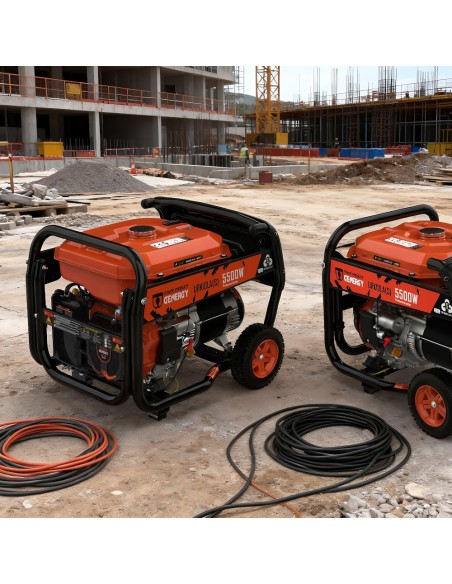 GENERGY GENERADOR 5500W-230V GASOLINA ARRANQUE ELÉCTRICO MODELO URKIOLA-S