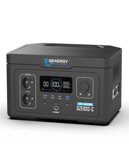 GENERGY ESTACIÓN DE ENERGÍA GZE-1012-C 992 WH 1200 W
