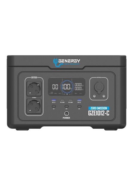 GENERGY ESTACIÓN DE ENERGÍA GZE-1012-C 992 WH 1200 W