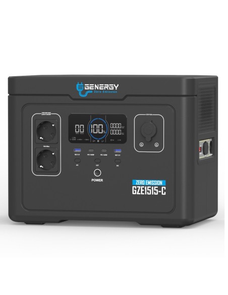 GENERGY ESTACIÓN DE ENERGÍA GZE-1515-C 1488 WH 1500 W