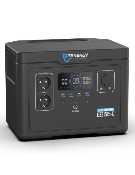 GENERGY ESTACIÓN DE ENERGÍA GZE-1515-C 1488 WH 1500 W