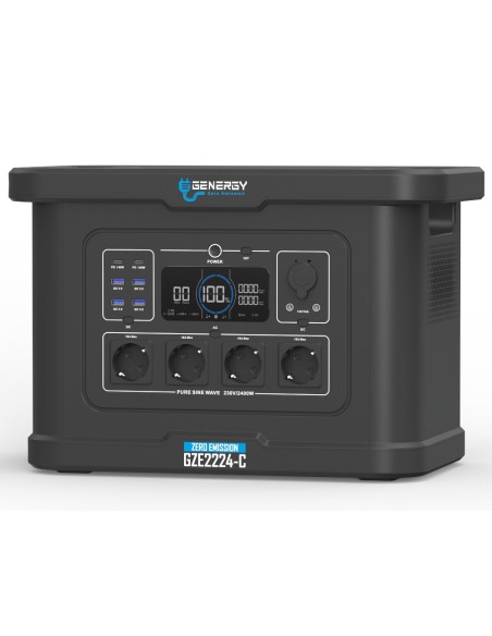 GENERGY ESTACIÓN DE ENERGÍA GZE-2224-C 2232 WH 2400 W