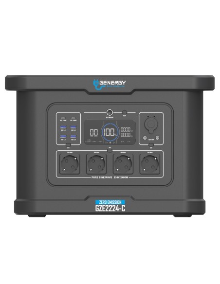 GENERGY ESTACIÓN DE ENERGÍA GZE-2224-C 2232 WH 2400 W