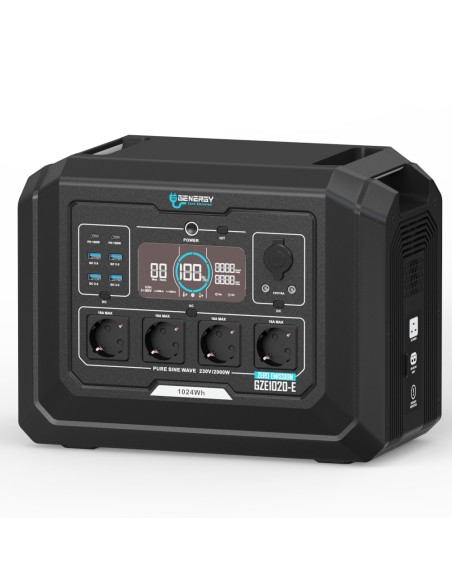GENERGY ESTACIÓN DE ENERGÍA GZE-1020-E 1024 WH 2000 W
