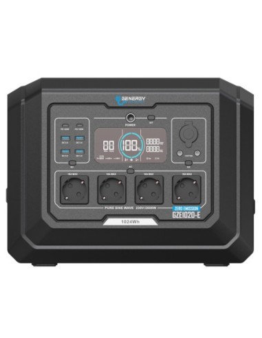 GENERGY ESTACIÓN DE ENERGÍA GZE-1020-E 1024 WH...