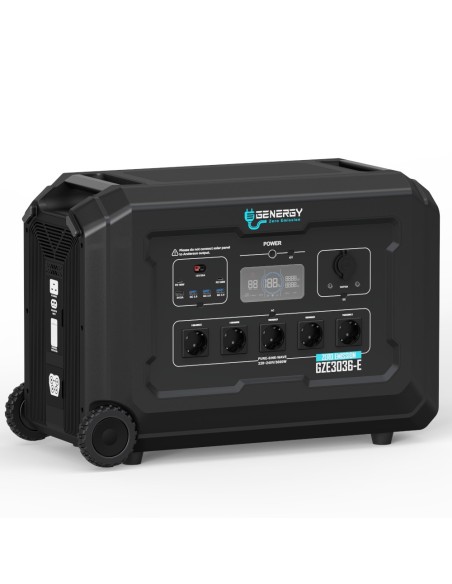 GENERGY ESTACIÓN DE ENERGÍA GZE-3036-E 3072 WH 3600 W