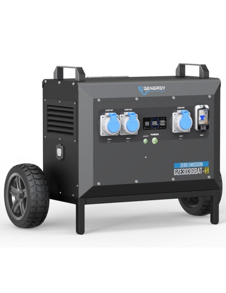 GENERGY ESTACIÓN DE ENERGÍA GZE-3036-S-BAT 3072 WH 3600 W