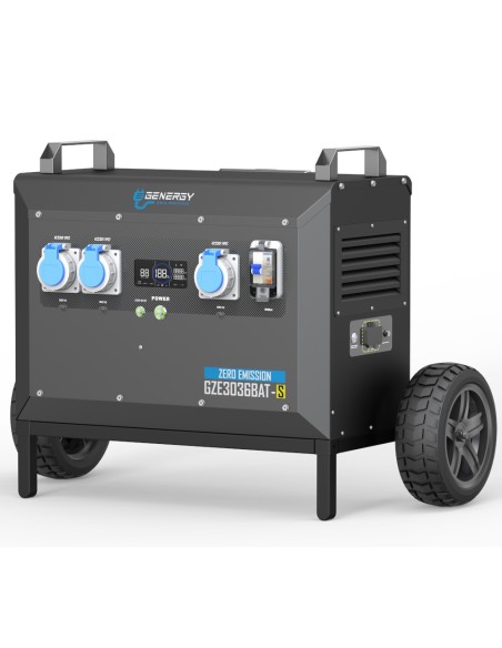 GENERGY ESTACIÓN DE ENERGÍA GZE-3036-S-BAT 3072 WH 3600 W