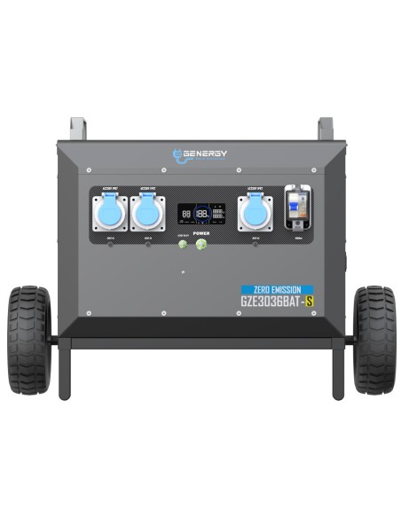 GENERGY ESTACIÓN DE ENERGÍA GZE-3036-S-BAT 3072 WH 3600 W