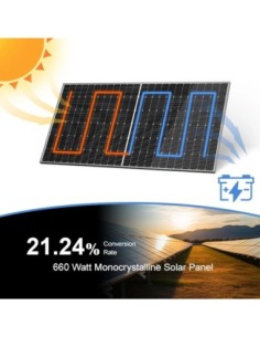 GENERGY PANEL SOLAR HC660W 300 W 35 V 8,57 AH 2