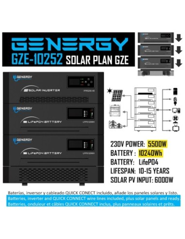 GENERGY SISTEMA SOLAR ESCALABLE Y APILABLE...