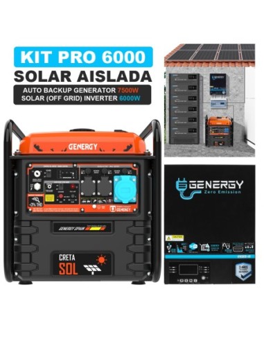 KIT SOLAR GENERGY PRO 6000 (CRETA-SOL + IFR6000)