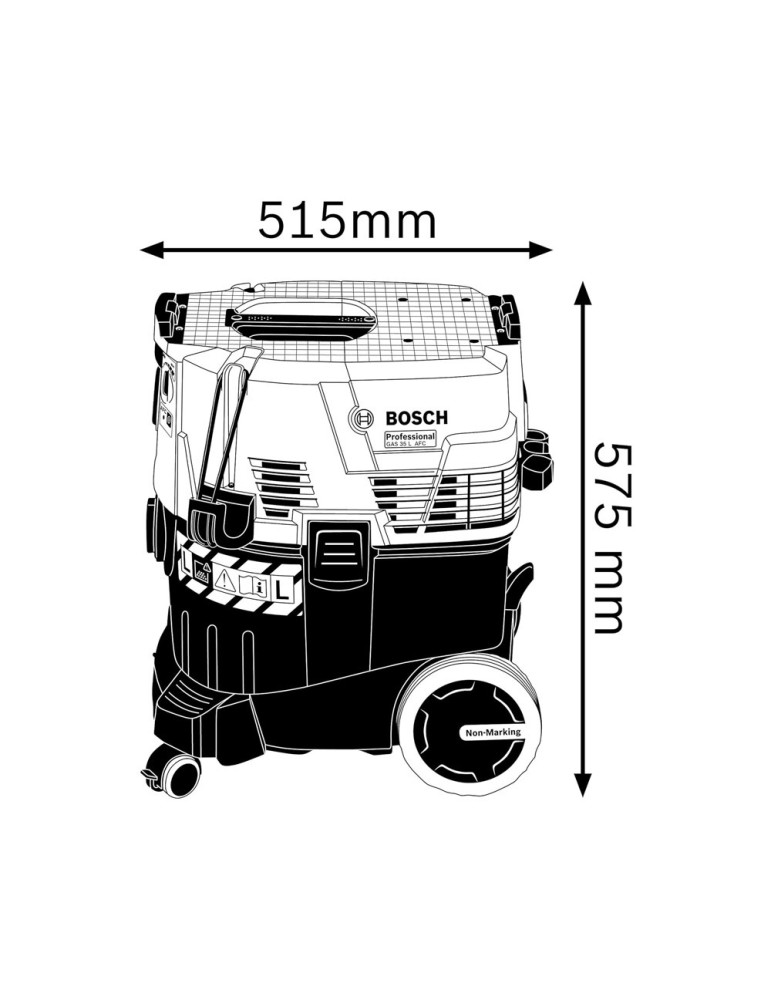 BOSCH ASPIRDADOR GAS 35 L AFC PROFESSIONAL (4)