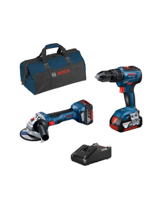 BOSCH KIT TALADRO  + AMOLADORA