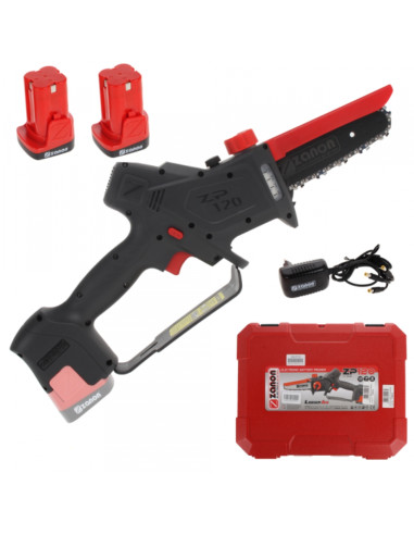 ZANON MOTOSIERRA PODA BATERIA ZP120 + 2 BAT 2,5Ah