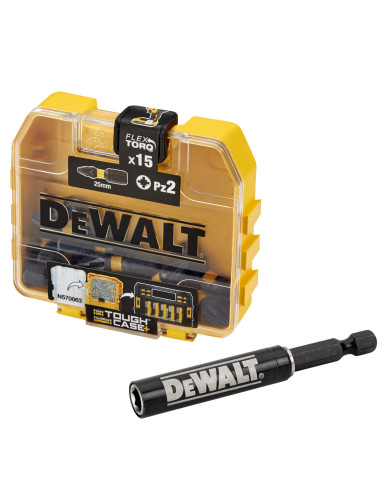 DEWALT JUEGO 15 PUNTAS IMPACT TORSION